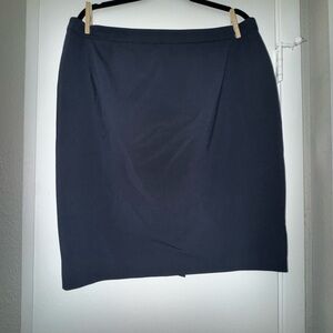 Boss Elegant Navy Pencil Skirt